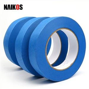 Blue Wide Painters Pita Masking Dekoratif