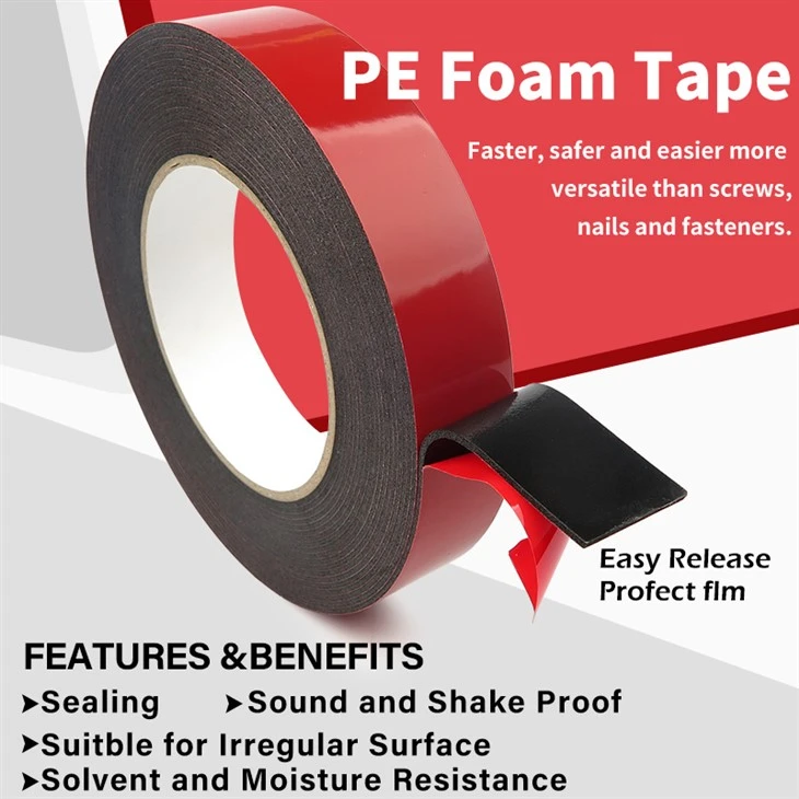 double sided pe foam tape